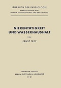 Cover: Nierent&auml;tigkeit und Wasserhaushalt - Springer