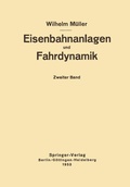 Cover: Eisenbahnanlagen und Fahrdynamik - Springer