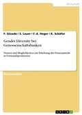 Cover: Gender Diversity bei Genossenschaftsbanken - GRIN Verlag