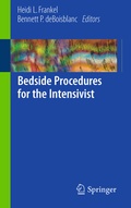 Abbildung von: Bedside Procedures for the Intensivist - Springer