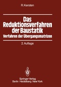 Cover: Das Reduktionsverfahren der Baustatik - Springer