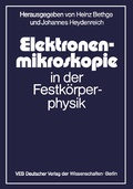 Cover: Elektronenmikroskopie in der Festk&ouml;rperphysik - Springer