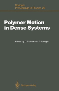 Enlarge image Cover: Polymer Motion in Dense Systems - Springer