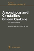 Cover: Amorphous and Crystalline Silicon Carbide and Related Materials - Springer