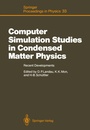 Cover: Computer Simulation Studies in Condensed Matter Physics - Springer