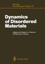 Cover: Dynamics of Disordered Materials - Springer