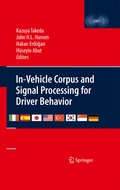 Cover: In-Vehicle Corpus and Signal Processing for Driver Behavior - Springer