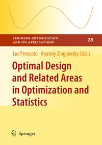 Abbildung von: Optimal Design and Related Areas in Optimization and Statistics - Springer
