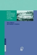 Cover: 85 Jahre Universit&auml;tsklinik f&uuml;r Dermatologie und Venerologie Z&uuml;rich (1916-2001) - Steinkopff