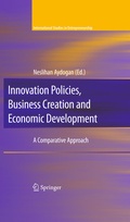 Cover: Innovation Policies, Business Creation and Economic Development - Springer