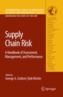 Cover: Supply Chain Risk - Springer