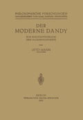 Cover: Der Moderne Dandy - Springer