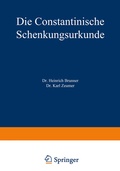 Cover: Die Constantinische Schenkungsurkunde - Springer