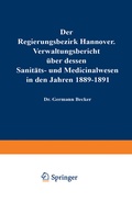 Cover: Der Regierungsbezirk Hannover - Springer