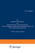 Cover: Die Apotheken-Gesetzgebung des deutschen Reiches und der Einzelstaaten auf der Grundlage der allgemeinen politischen, Handels- und Gewerbegesetzgebung dargestellt - Springer