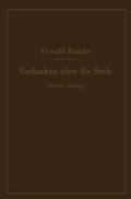 Cover: Gedanken &uuml;ber die Seele - Springer
