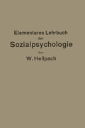 Cover: Elementares Lehrbuch der Sozialpsychologie - Springer