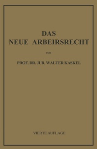 Abbildung von: Das Neue Arbeitsrecht - Springer