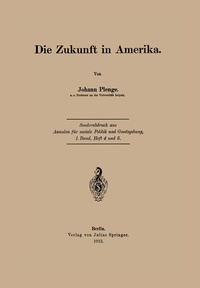 Abbildung von: Die Zukunft in Amerika - Springer