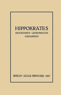 Abbildung von: Hippokrates - Springer