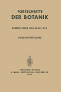 Cover: Bericht &uuml;ber das Jahr 1954 - Springer
