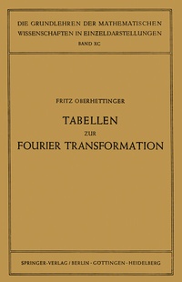 Abbildung von: Tabellen zur Fourier Transformation - Springer