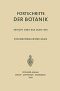 Cover: Bericht &Uuml;ber das Jahr 1958 - Springer