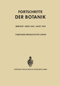 Cover: Bericht &uuml;ber das Jahr 1962 - Springer