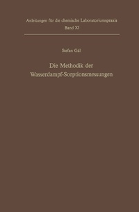 Abbildung von: Die Methodik der Wasserdampf-Sorptionsmessungen - Springer