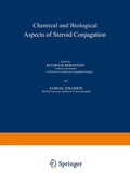 Cover: Chemical and Biological Aspects of Steroid Conjugation - Springer