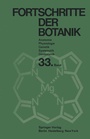 Cover: Fortschritte der Botanik - Springer