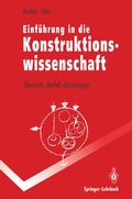 Cover: Einf&uuml;hrung in die Konstruktionswissenschaft - Springer