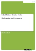 Cover: Krafttraining im Schwimmen - GRIN Verlag