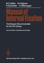 Cover: Manual of Internal Fixation - Springer