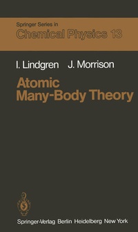 Enlarge image Cover: Atomic Many-Body Theory - Springer