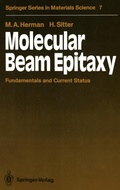 Cover: Molecular Beam Epitaxy - Springer
