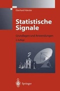 Cover: Statistische Signale - Springer
