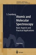 Cover: Atomic and Molecular Spectroscopy - Springer