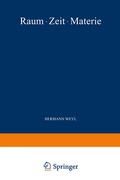 Cover: Raum &middot; Zeit &middot; Materie - Springer