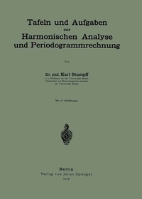 Abbildung von: Tafeln und Aufgaben zur Harmonischen Analyse und Periodogrammrechnung - Springer