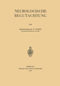 Abbildung von: Neurologische Begutachtung - Springer