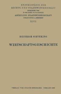 Abbildung von: Wirtschaftsgeschichte - Springer
