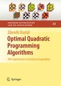 Cover: Optimal Quadratic Programming Algorithms - Springer
