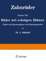 Cover: Zahnräder - Springer