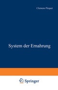 Cover: System der Ern&auml;hrung - Springer