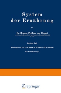 Abbildung von: System der Ernährung - Springer