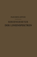 Cover: Seriengesetze der Linienspektren - Springer