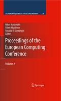 Cover: Proceedings of the European Computing Conference - Springer