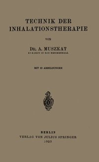 Abbildung von: Technik der Inhalationstherapie - Springer