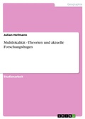 Cover: Multilokalit&auml;t - Theorien und aktuelle Forschungsfragen - GRIN Verlag